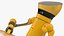 Robot de service avec plateau en bois