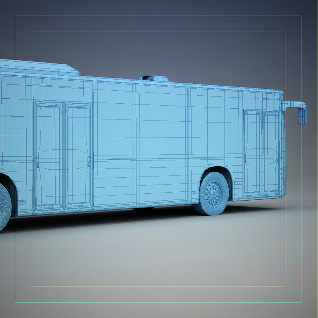 citaro articulated 3d model