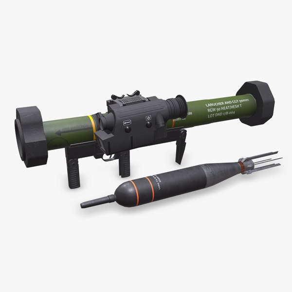 RGW 90 マタドール対戦車ロケットランチャー3Dモデル