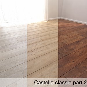 parquet floor 3D model