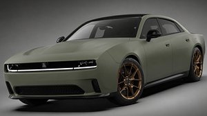 Dodge Charger Daytona 3D Model 3D model