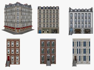 Row Houses and Parisian buildings