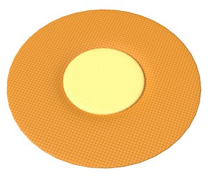 Adhesive Circle Bandage PBR