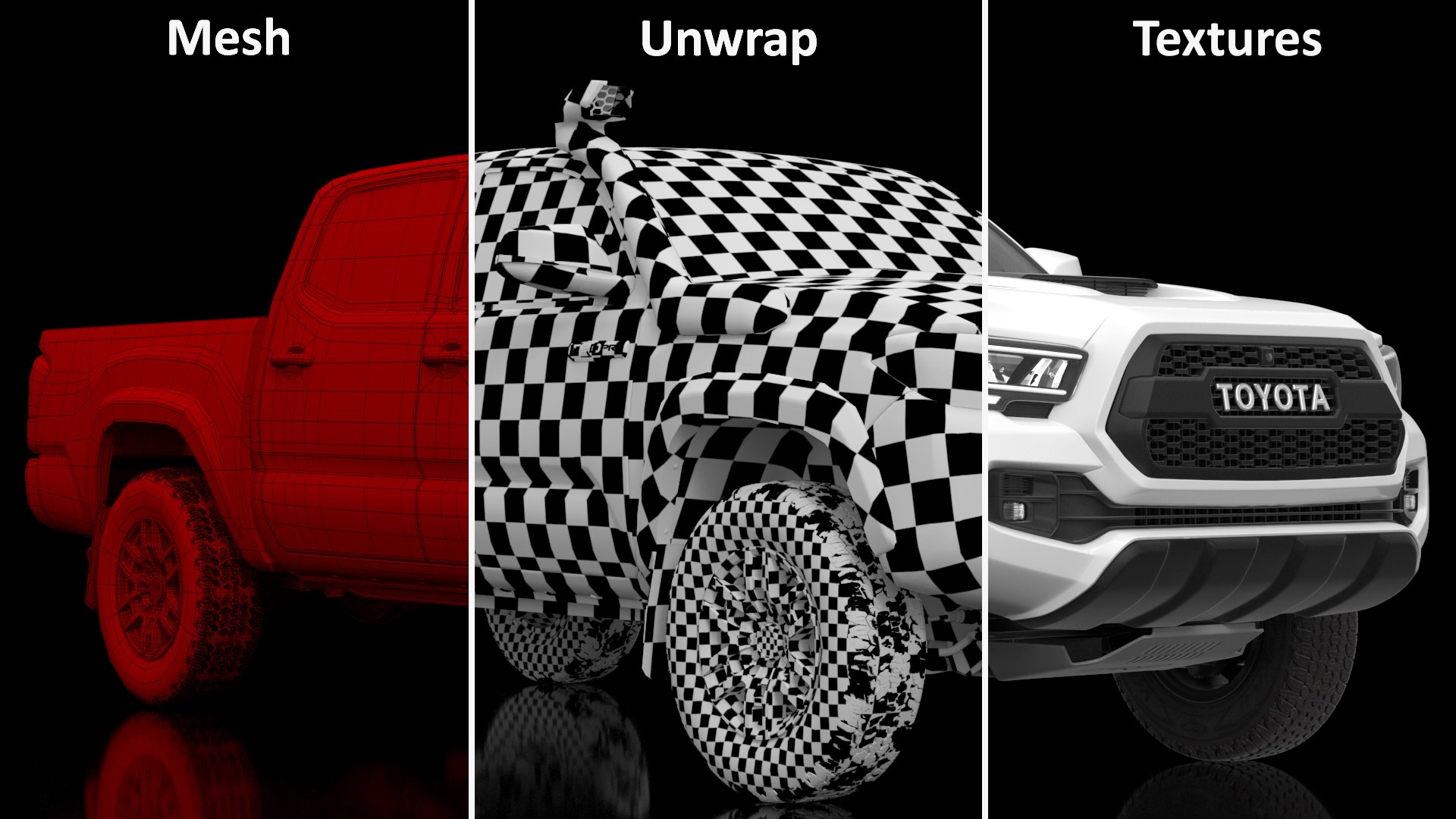 Toyota Tacoma TRD Pro Super White 2021 3D https://p.turbosquid.com/ts-thumb/vf/2QbXO7/Pv/toyotatacomatrdprosuperwhite20213dmodel040/jpg/1623929858/1920x1080/fit_q87/fd4d7cb973b6676ef13a71f66877a8ec1bb50c4b/toyotatacomatrdprosuperwhite20213dmodel040.jpg