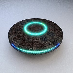 3d model of ufo jump