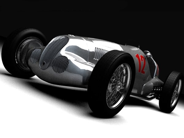 3ds max mercedes benz w196