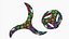 Ninja shuriken circular dagger Shinobu