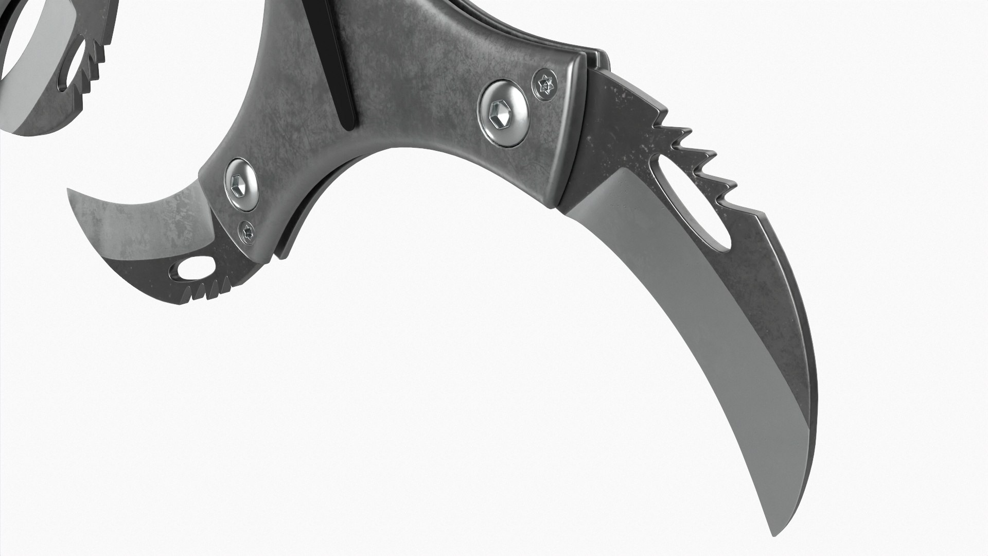 Ninja Shuriken Circular Dagger, Shinobu - 3 blades 