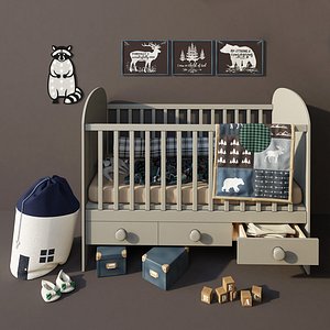 Ikea Gonatt  crib