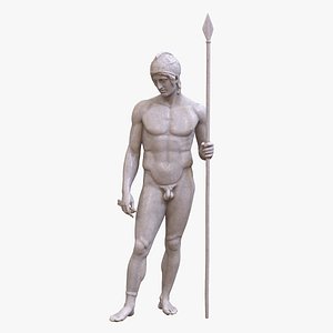 3D model Ares Statue