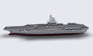 China aircraft carrier CV-18 Fujian model