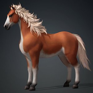 Horse-G6 3D model