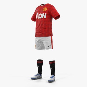 3D soccer uniform united