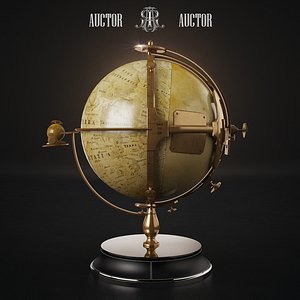 lunar globe ART Auctor