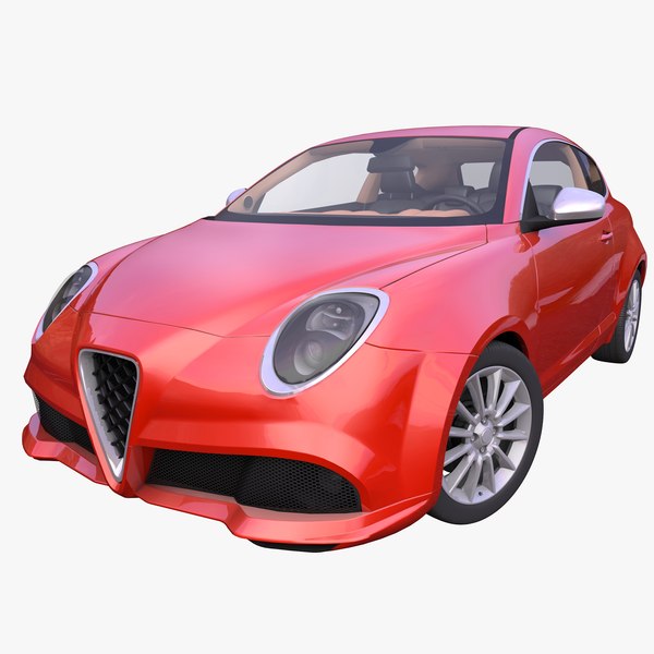 3D Generic Sport Hatchback model