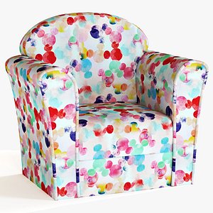 Dunelm Print Kids Armchair model