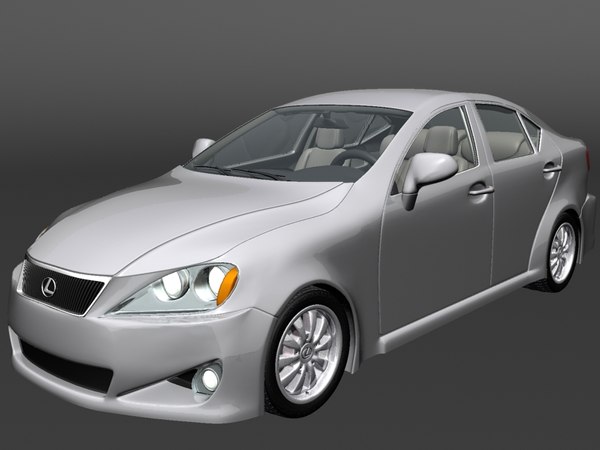 lexus is220d 3d model