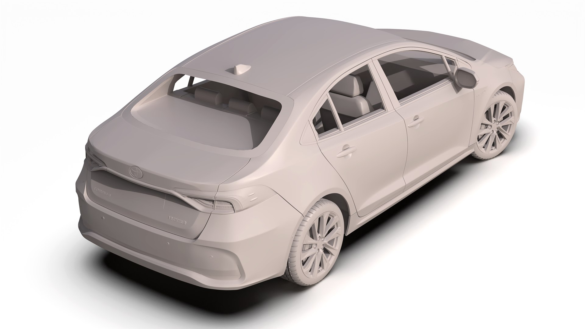 Toyota car 3d