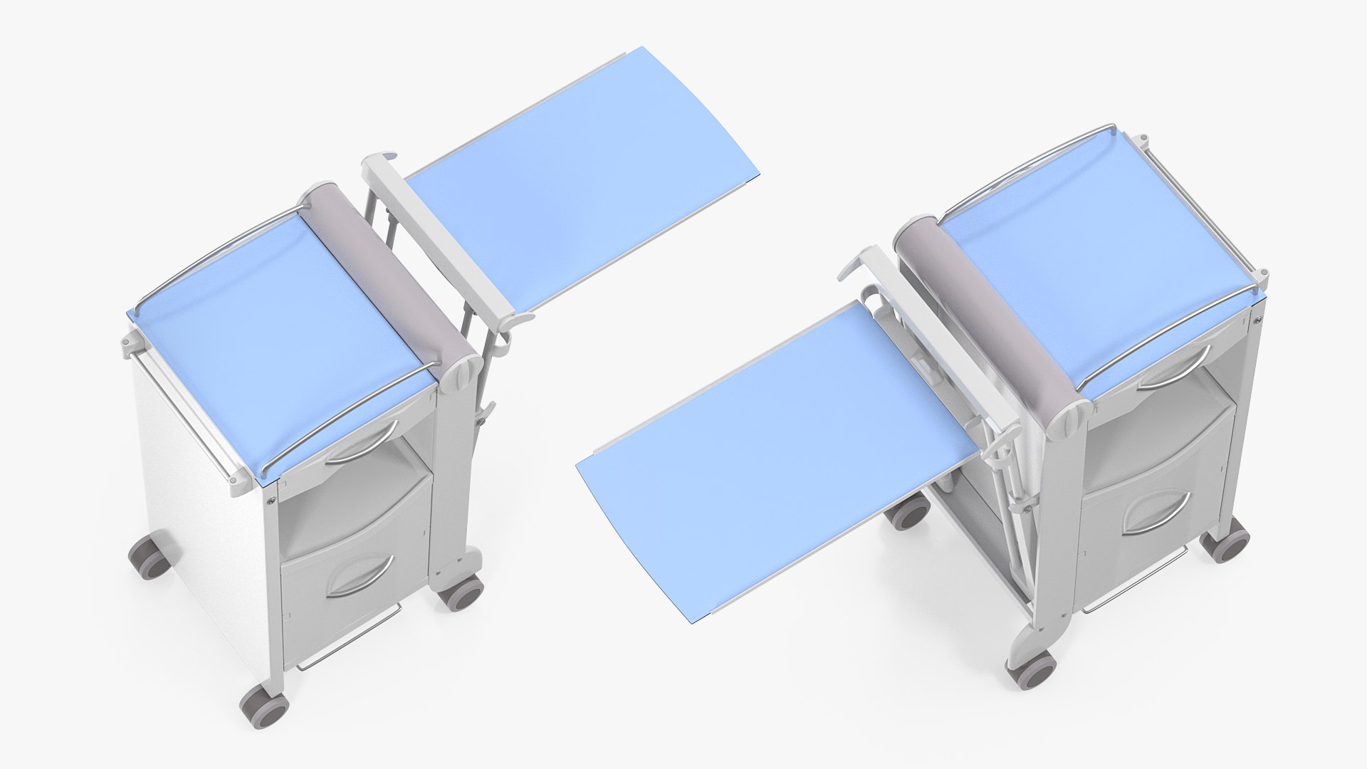 Eleganza MANO Self Service Bedside Cabinet 3D model preview