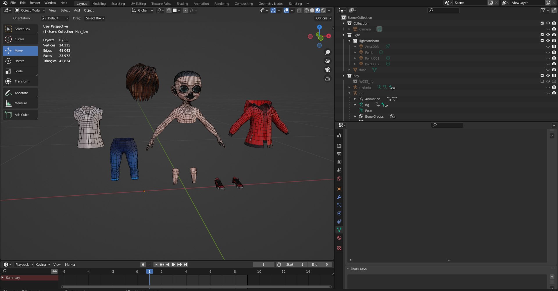 3D Boy Jacket Rigged With Unity Package - TurboSquid 1902623