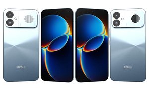 3D Xiaomi Redmi K90 Max Blue