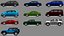 Generic passenger car pack 3D