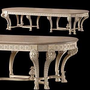 3D roberto giovannini dining table art 1424