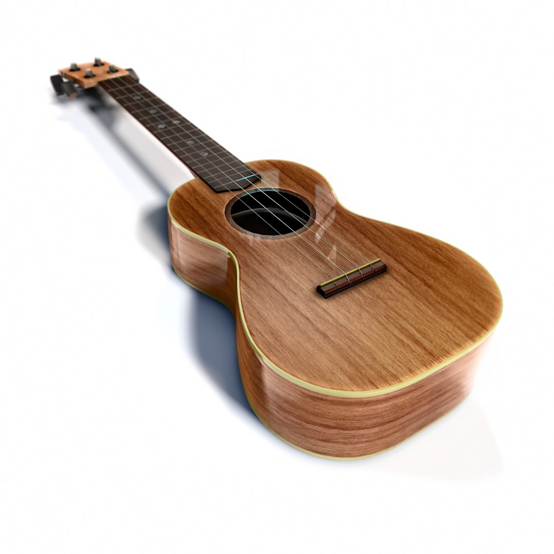 Guitar Strings 3d Model