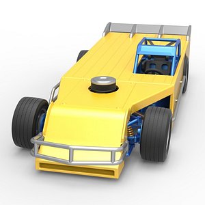 Asphalt Modified stock car Version 5 Scale 1 to 25 3D model