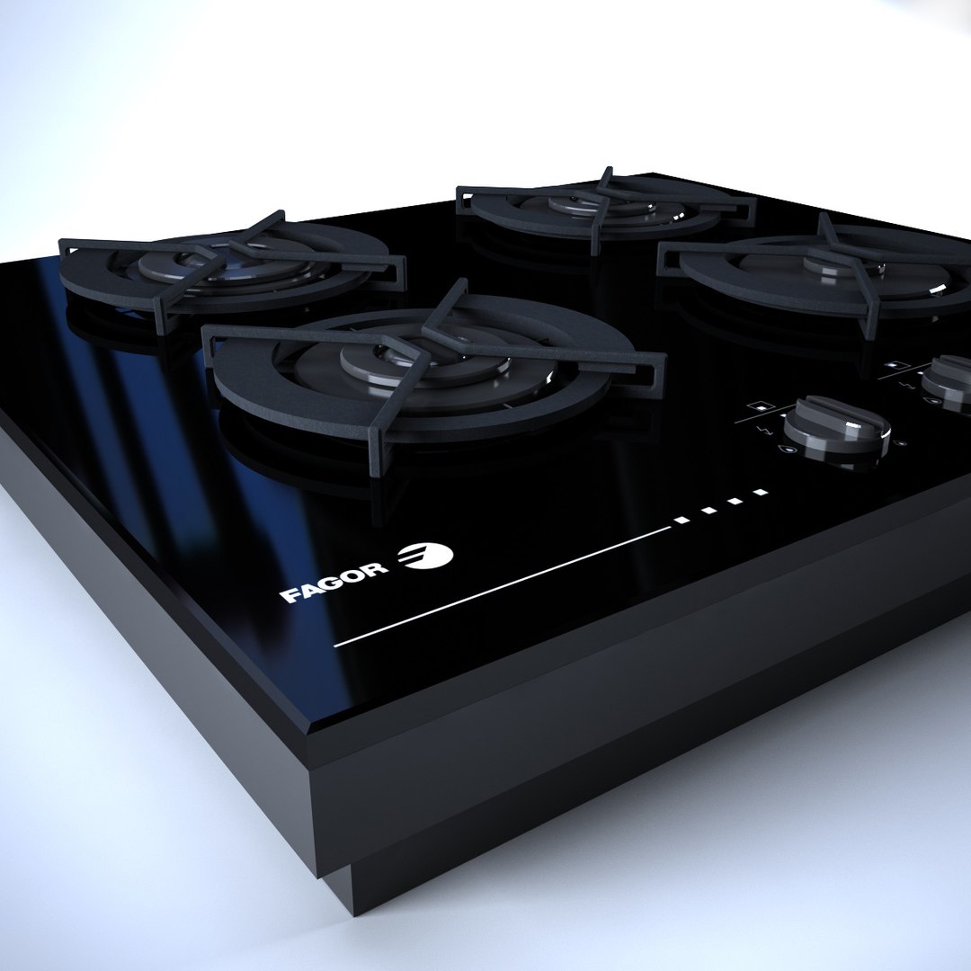Cooktop - 3d Max