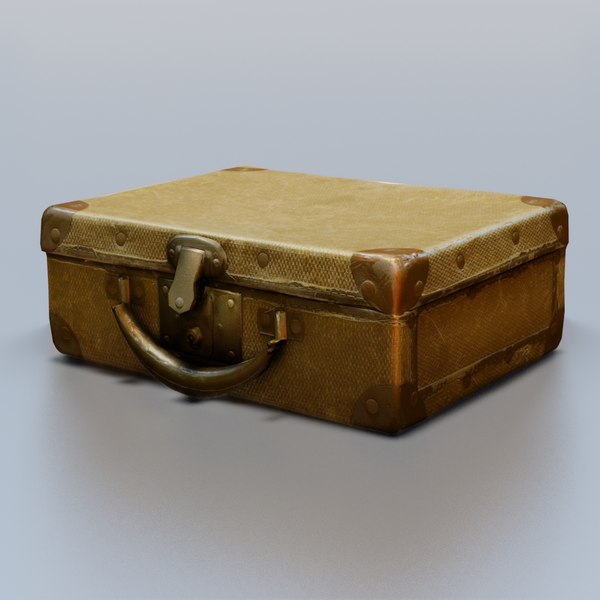 Suitcase 3d Model 3D model