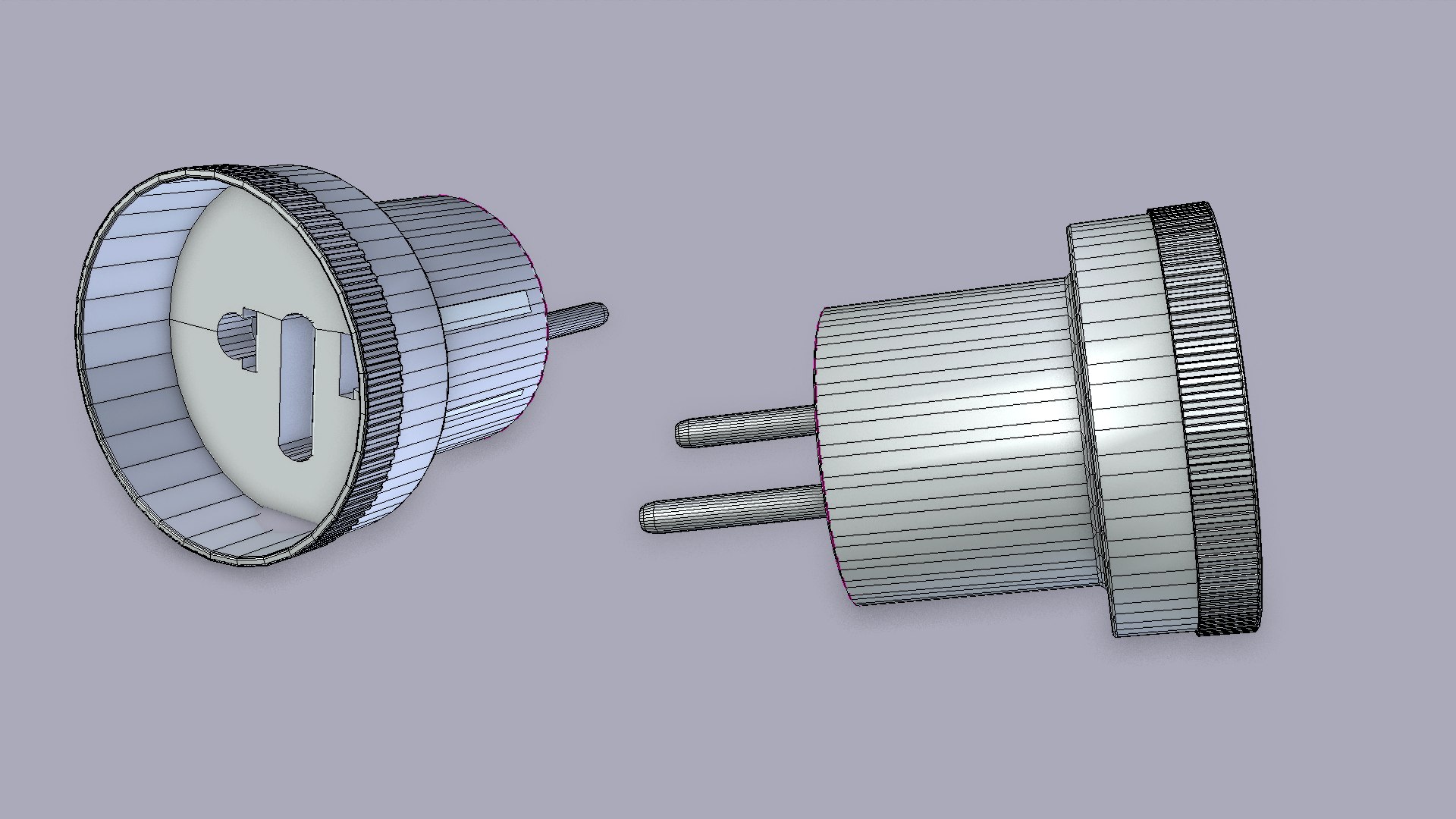 3d ac adapter socket model