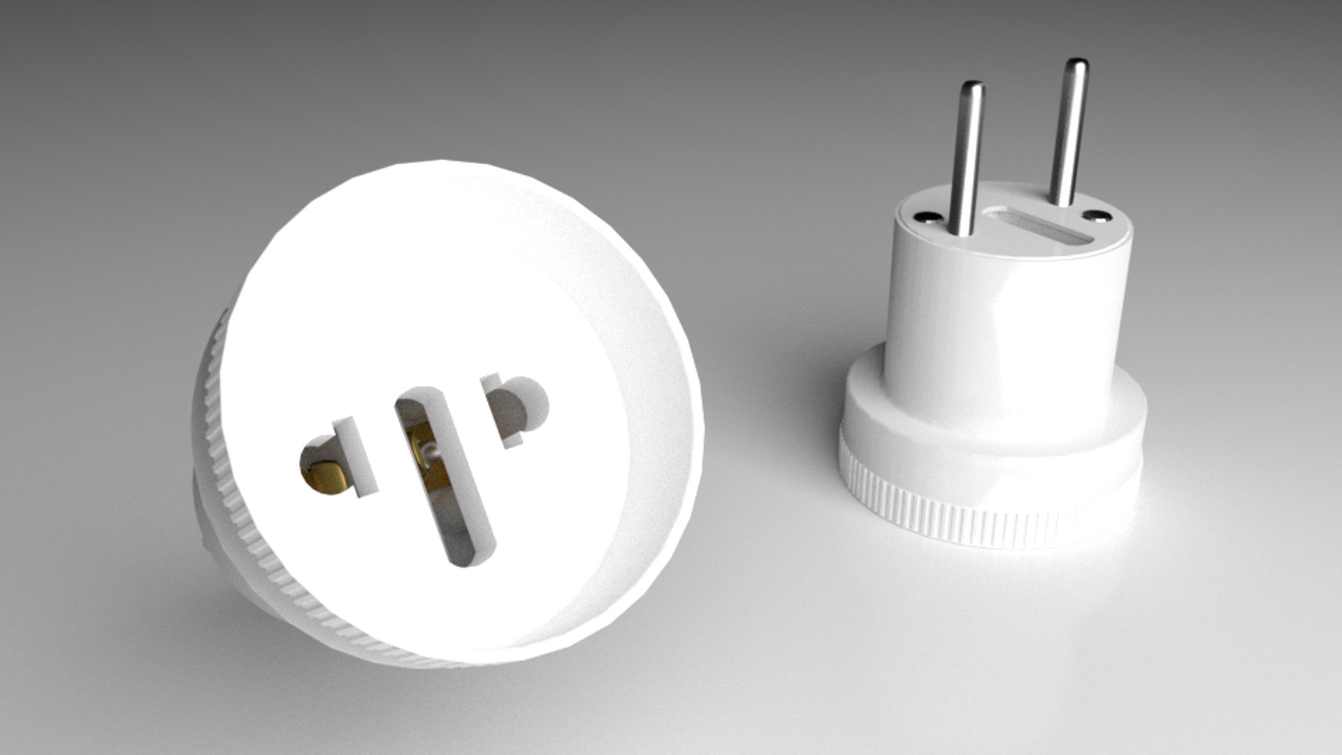 3d ac adapter socket model