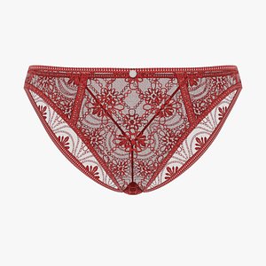 Lace Hipster SS103 3D model