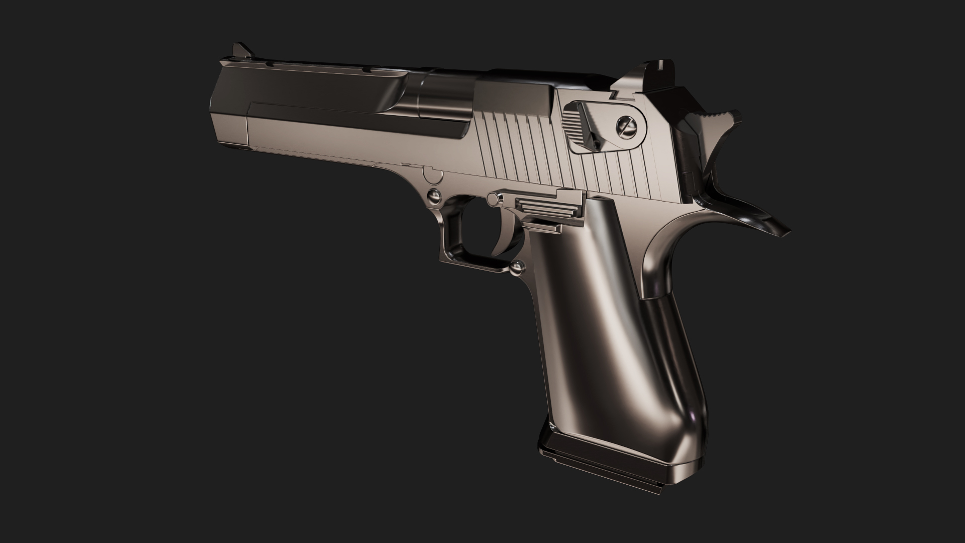 3D desert eagle model  TurboSquid 1707112