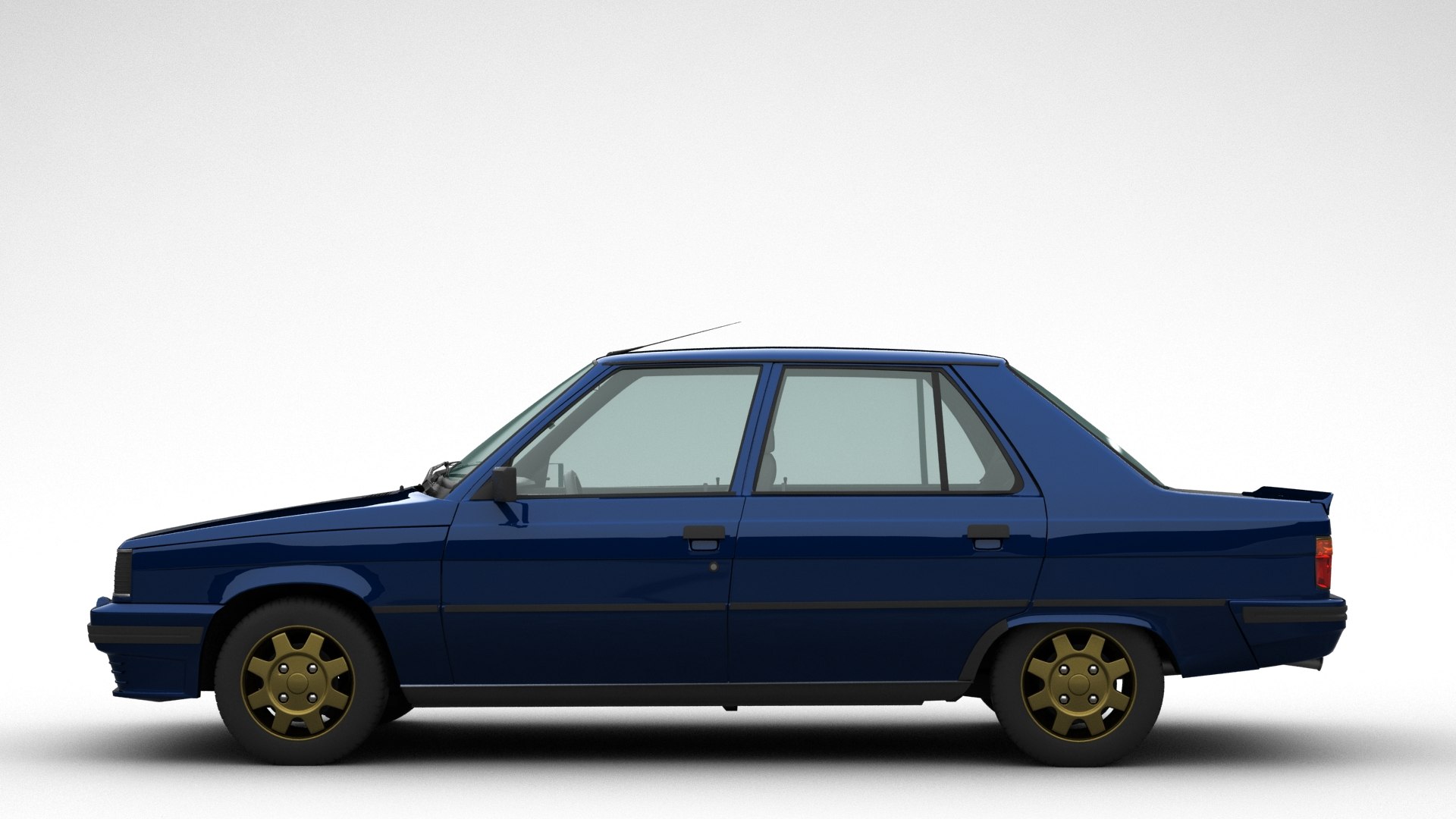 3D Renault 9 Turbo 1985 - TurboSquid 2010994