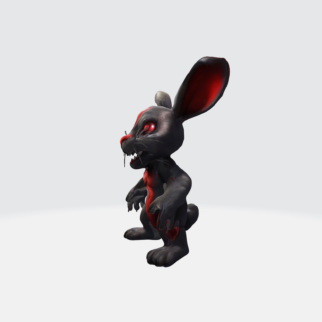 Dark Inferno Rabbit 3D Model - TurboSquid 2267943