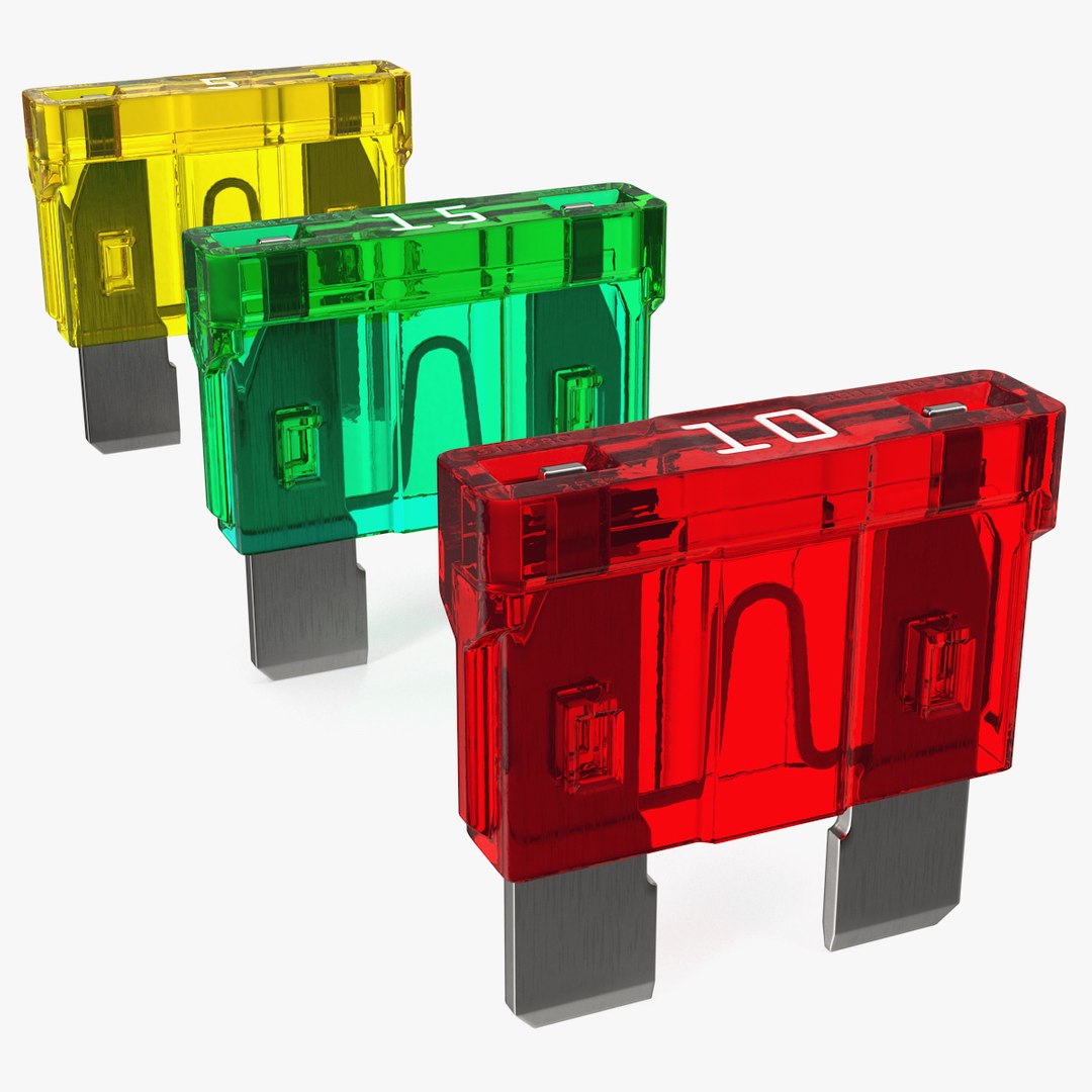 Car Safety Fuse 3D model preview