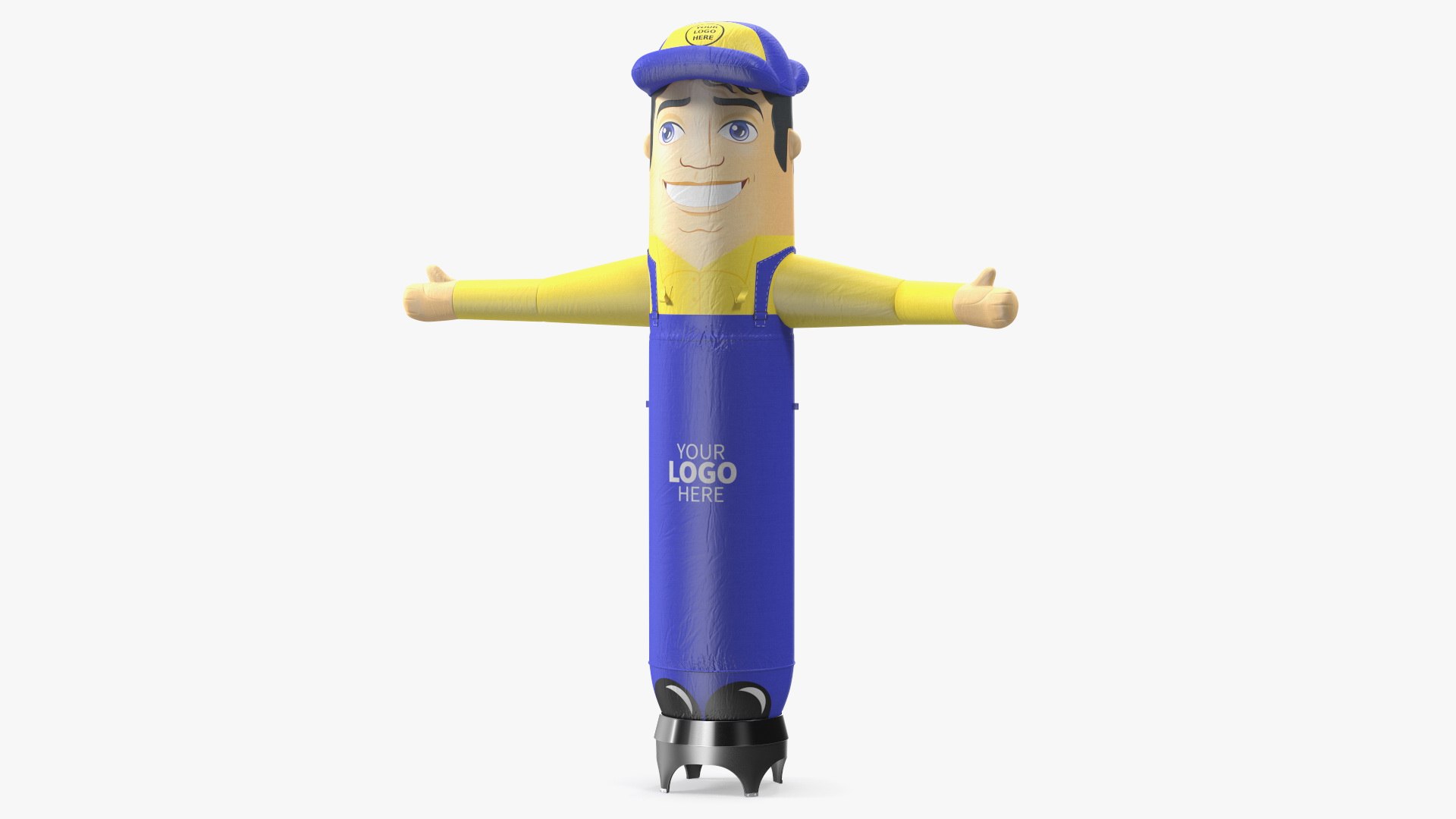 Inflatable Barker Left Hand Animated for Modo 3D model preview