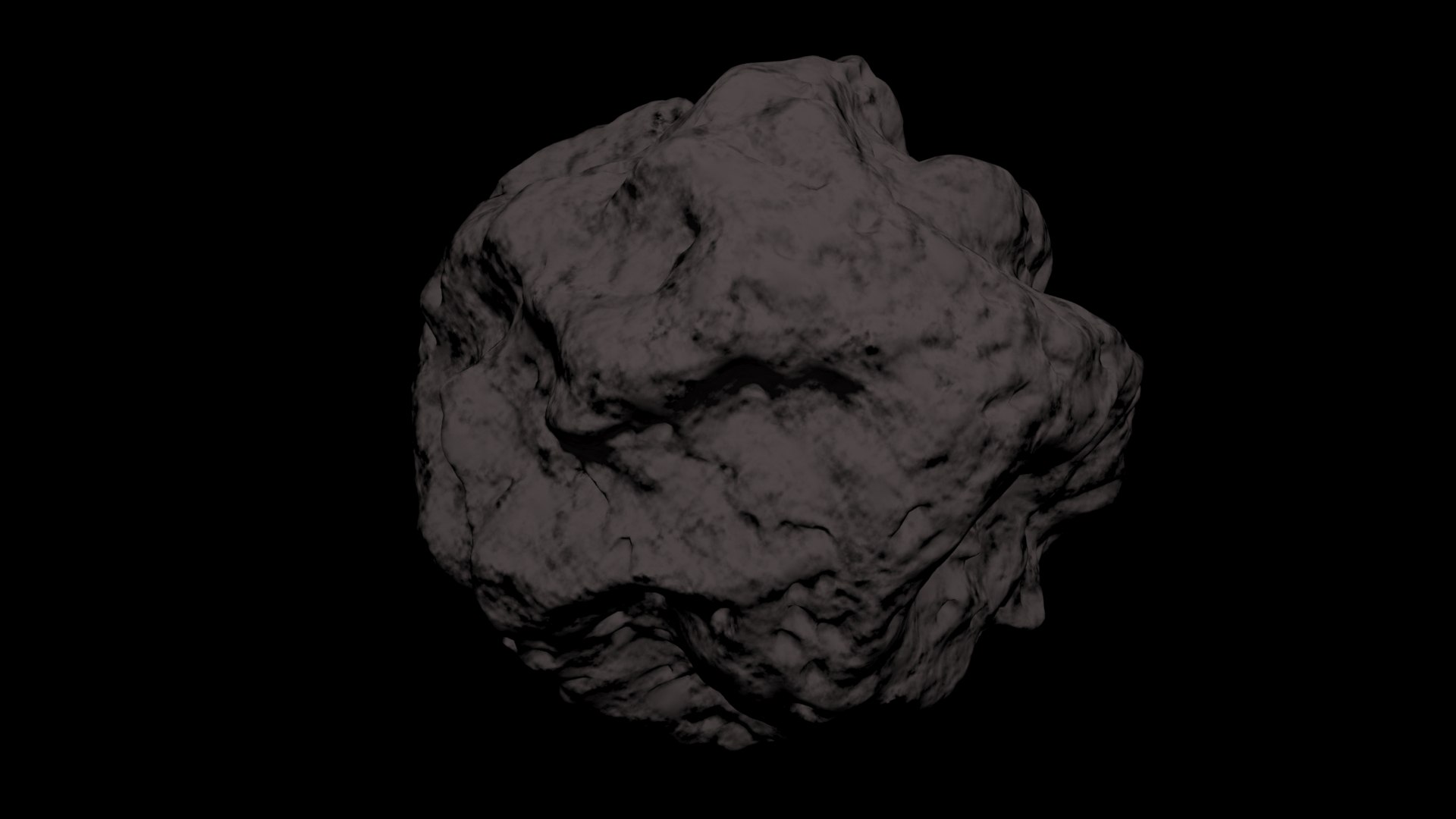 Cluster asteroids model - TurboSquid 1321978