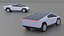3D Cartoon Tesla Cybertruck model