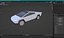 3D Cartoon Tesla Cybertruck model