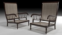Vintage Indian wooden chair