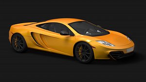 3D McLaren Mp4 12c