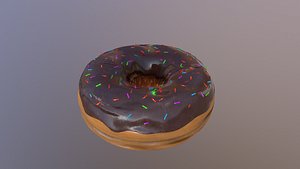 3D Donut  model