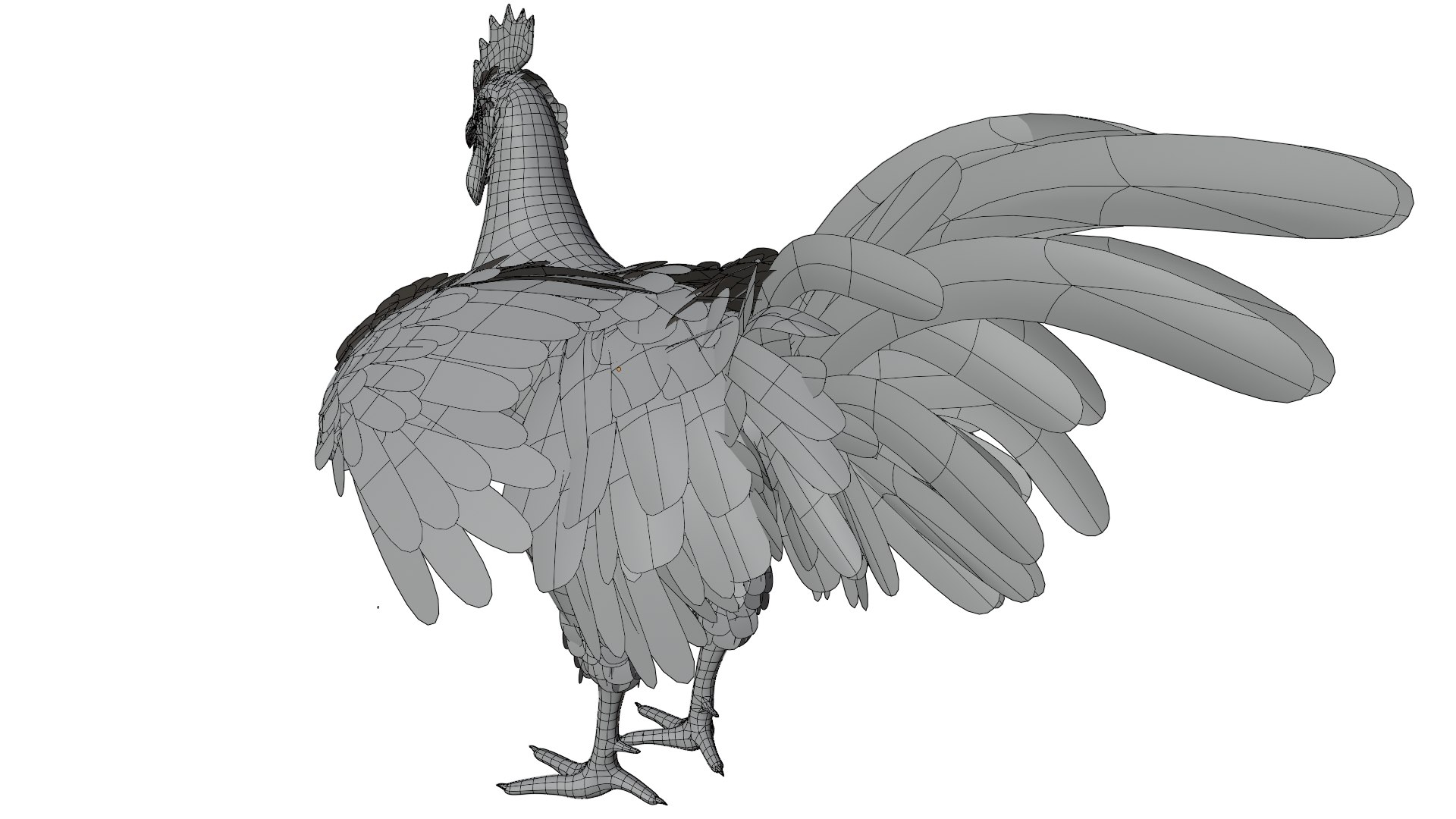 3D Chicken - TurboSquid 2387706