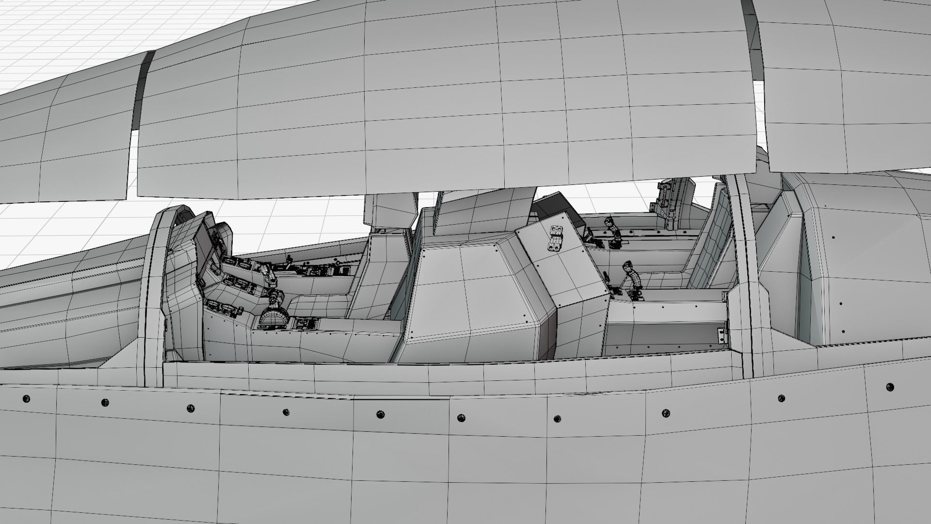 3D Futuristic Military Aircraft Design Model - TurboSquid 2394573