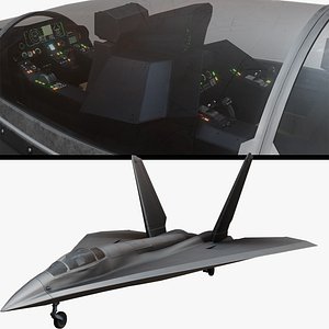 Futuristic Military Aircraft Design