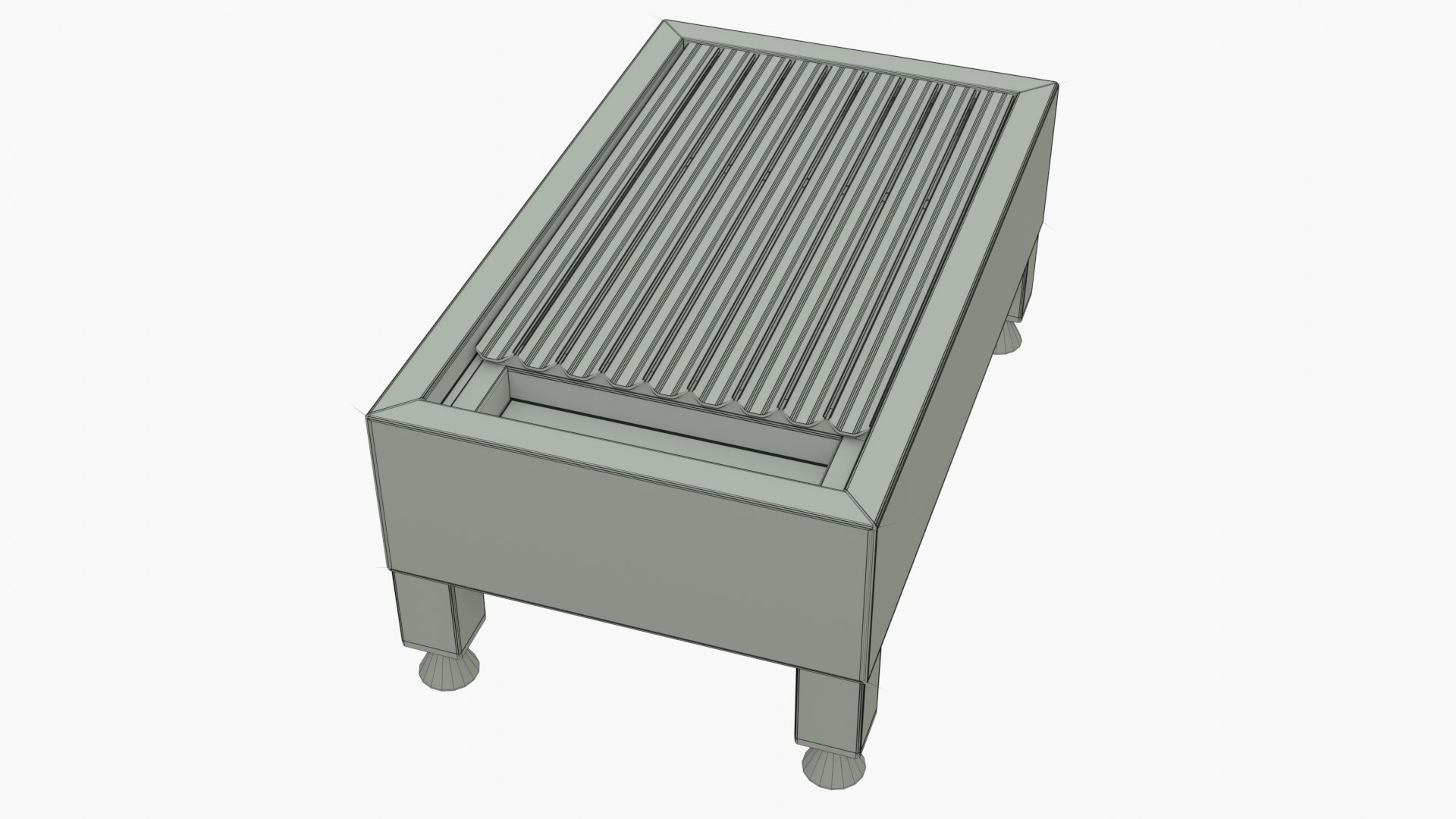 Simple Barbecue Model - TurboSquid 1744764