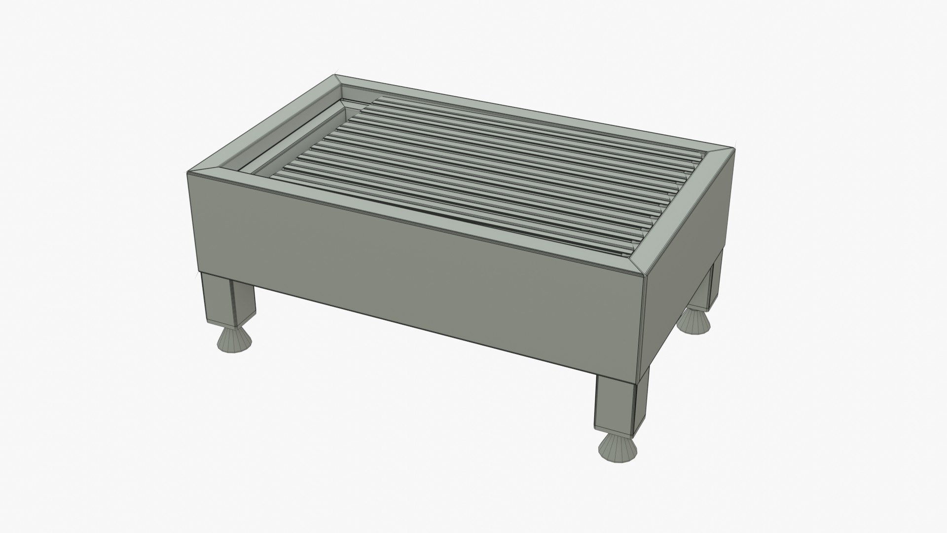Simple Barbecue Model - TurboSquid 1744764